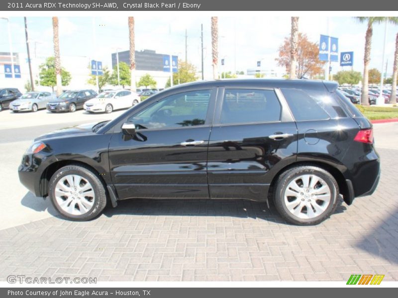 Crystal Black Pearl / Ebony 2011 Acura RDX Technology SH-AWD