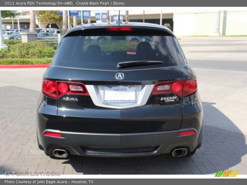 Crystal Black Pearl / Ebony 2011 Acura RDX Technology SH-AWD