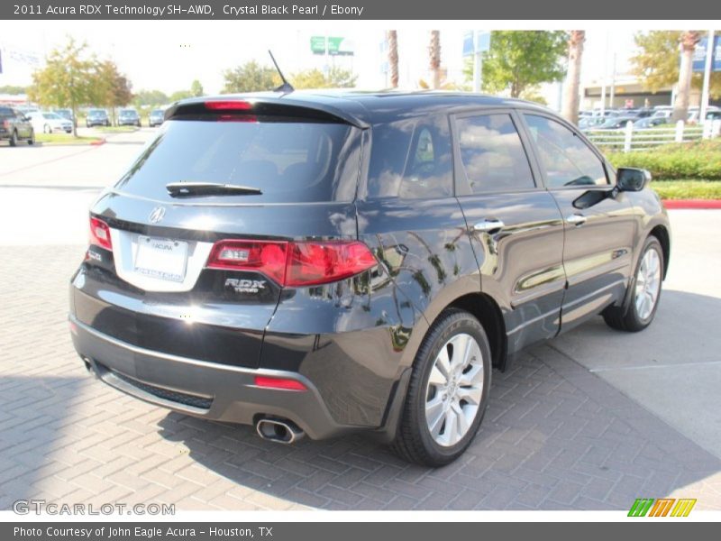 Crystal Black Pearl / Ebony 2011 Acura RDX Technology SH-AWD