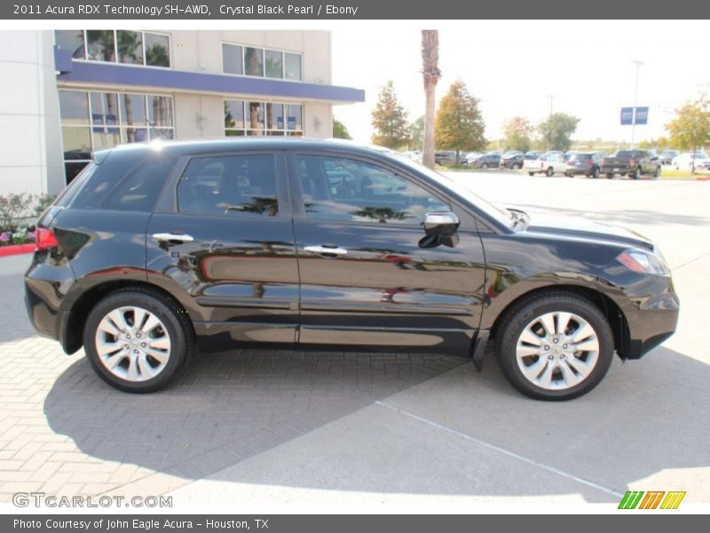 Crystal Black Pearl / Ebony 2011 Acura RDX Technology SH-AWD