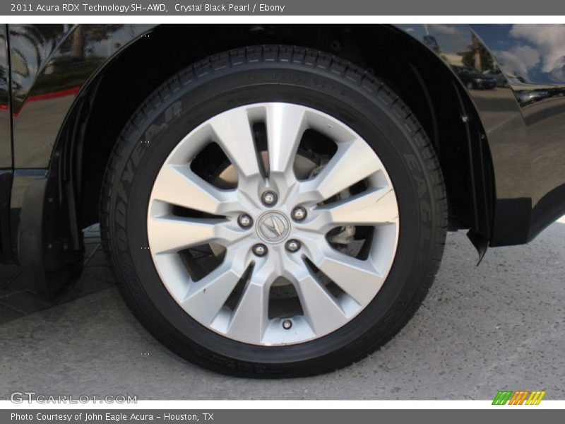 Crystal Black Pearl / Ebony 2011 Acura RDX Technology SH-AWD