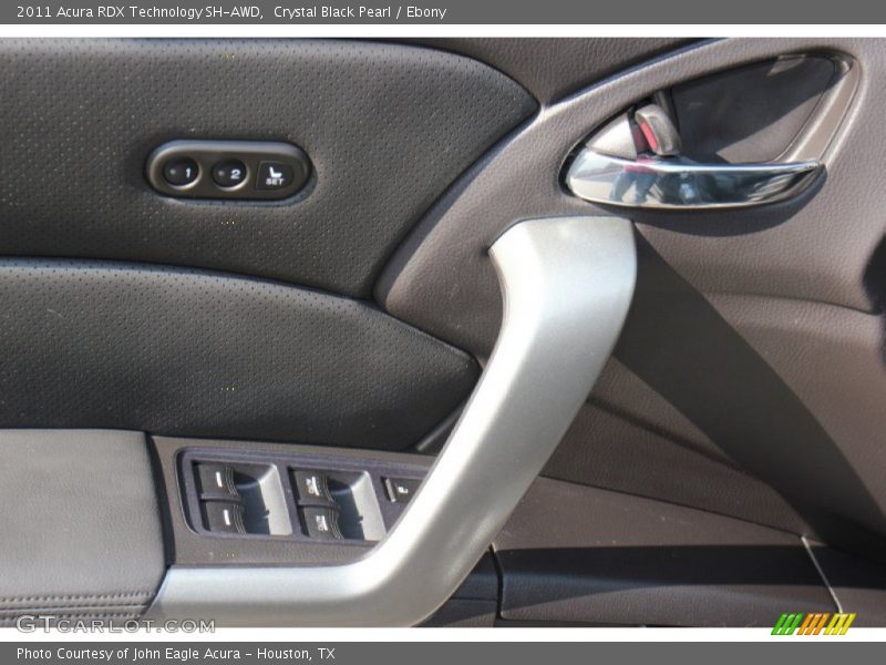Crystal Black Pearl / Ebony 2011 Acura RDX Technology SH-AWD