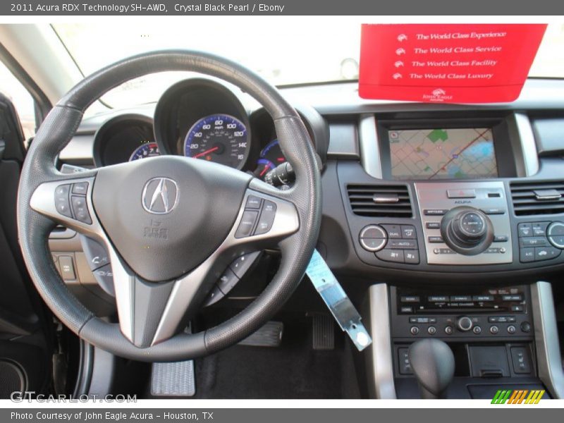 Crystal Black Pearl / Ebony 2011 Acura RDX Technology SH-AWD