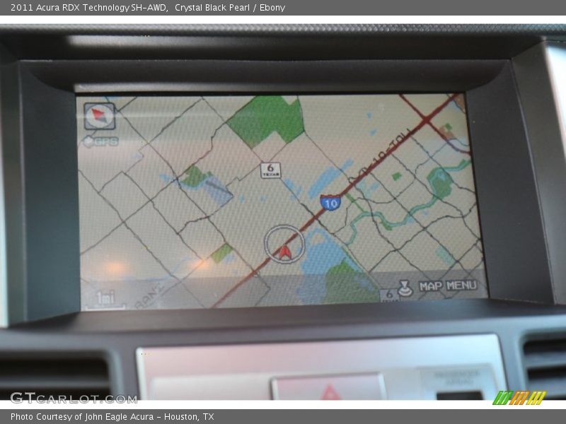 Crystal Black Pearl / Ebony 2011 Acura RDX Technology SH-AWD