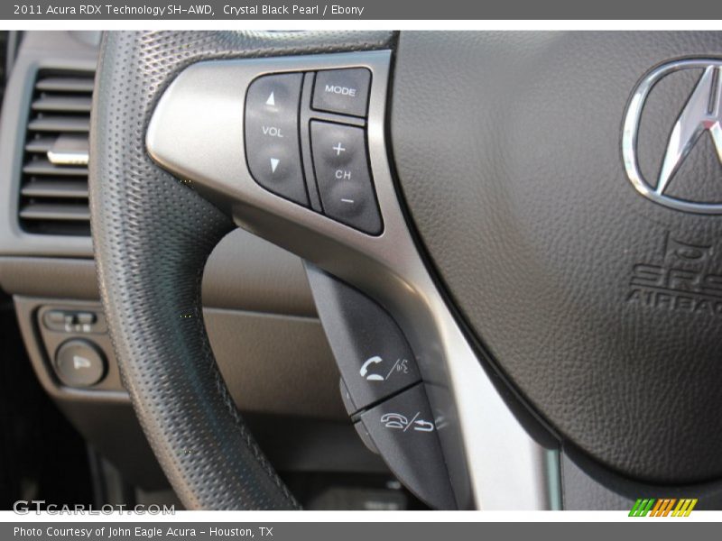 Crystal Black Pearl / Ebony 2011 Acura RDX Technology SH-AWD
