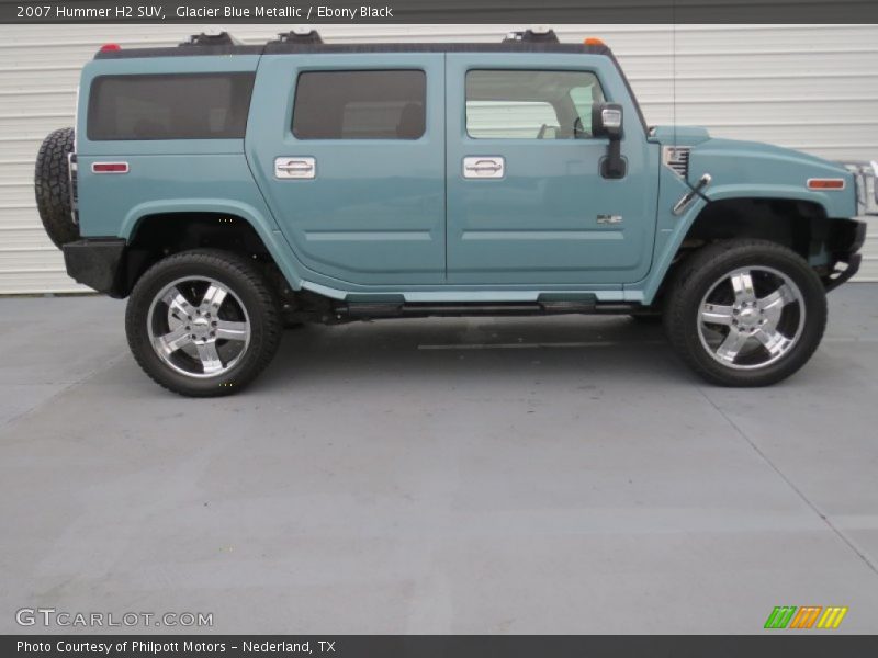  2007 H2 SUV Glacier Blue Metallic