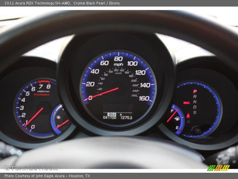 Crystal Black Pearl / Ebony 2011 Acura RDX Technology SH-AWD