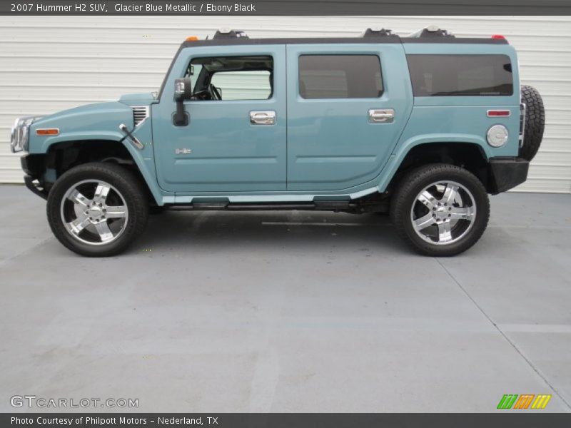  2007 H2 SUV Glacier Blue Metallic