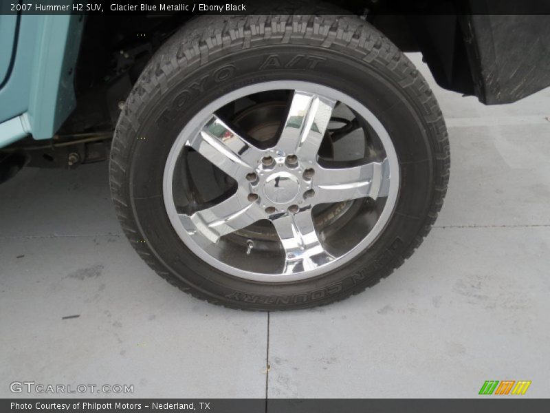 Custom Wheels of 2007 H2 SUV
