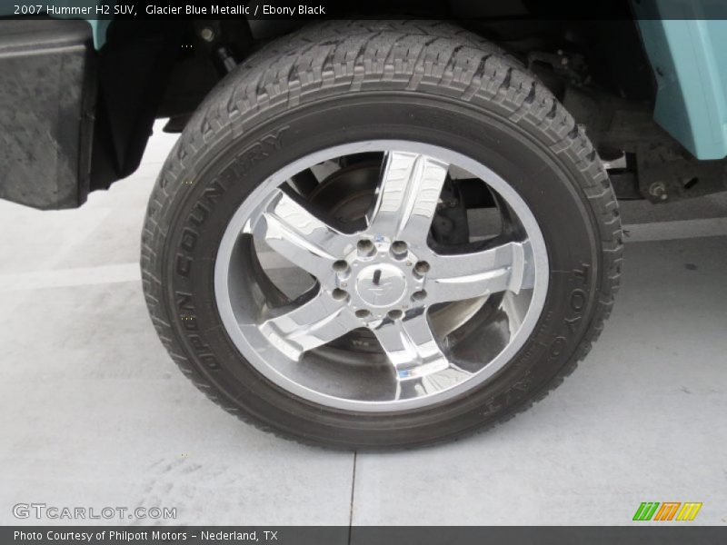 Custom Wheels of 2007 H2 SUV