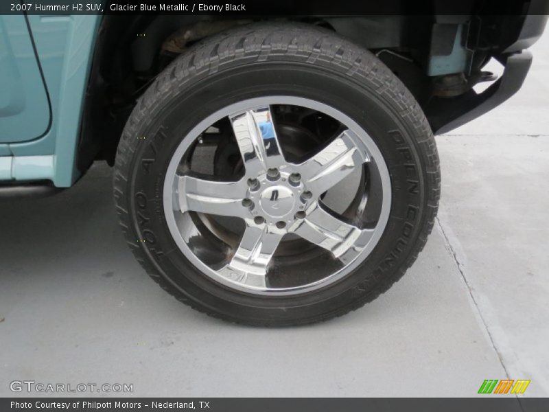 Custom Wheels of 2007 H2 SUV