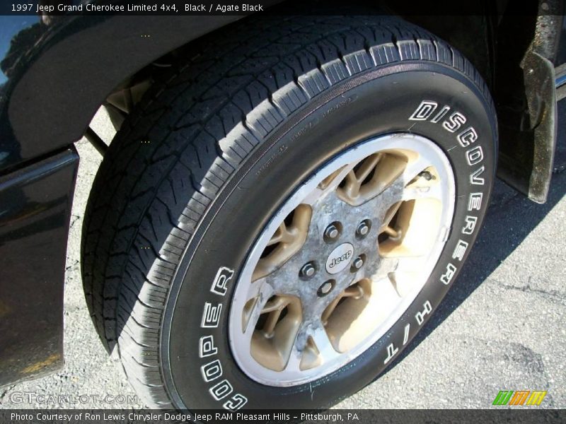 Black / Agate Black 1997 Jeep Grand Cherokee Limited 4x4