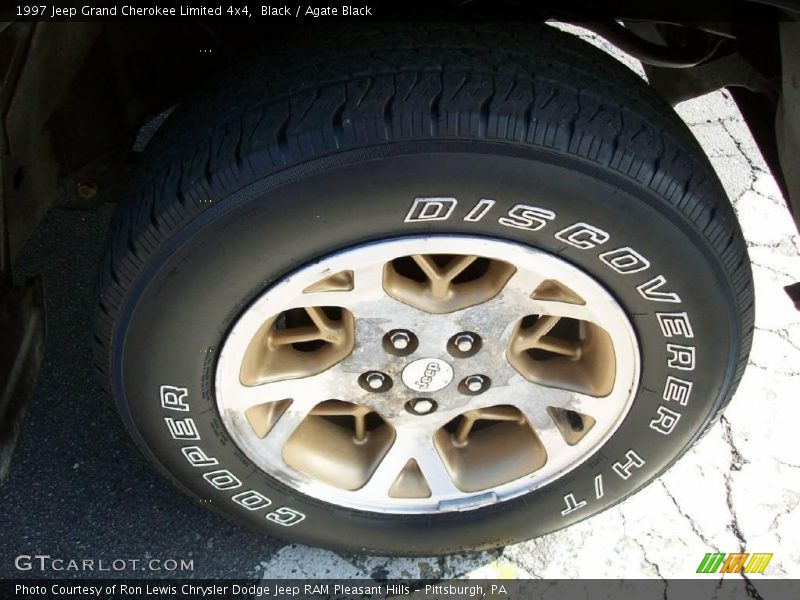 Black / Agate Black 1997 Jeep Grand Cherokee Limited 4x4