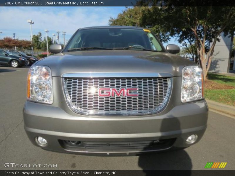 Steel Gray Metallic / Light Titanium 2007 GMC Yukon SLT