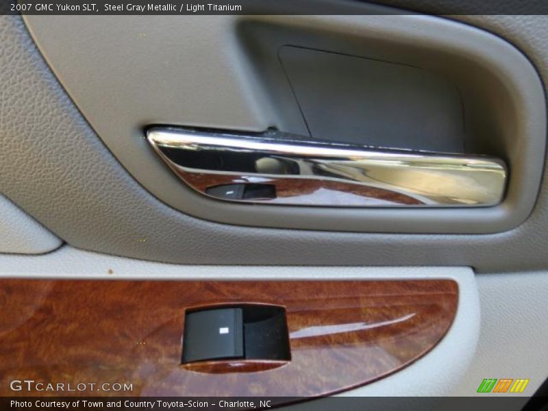 Steel Gray Metallic / Light Titanium 2007 GMC Yukon SLT