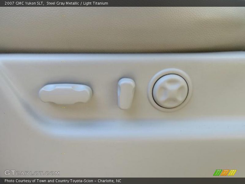 Steel Gray Metallic / Light Titanium 2007 GMC Yukon SLT