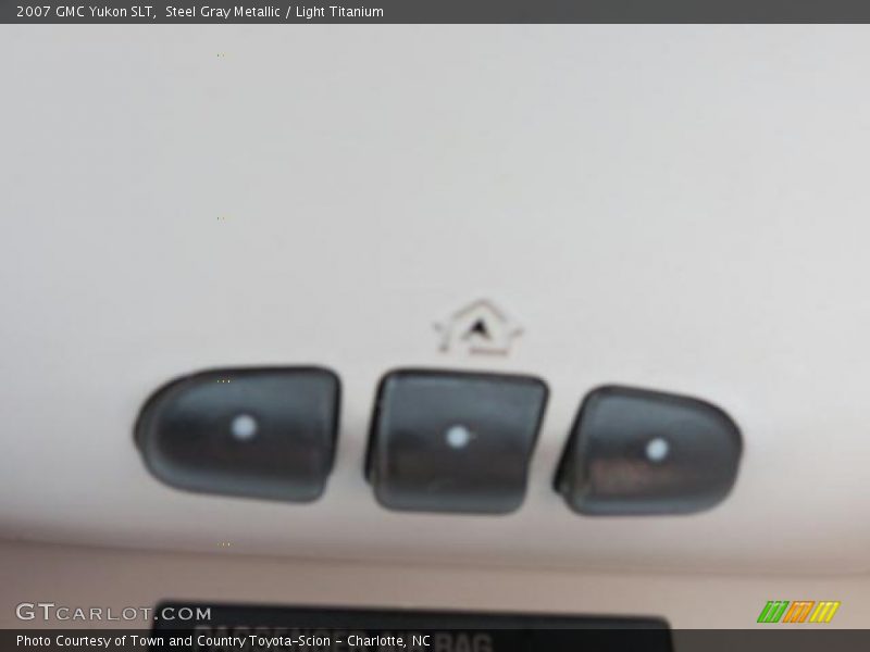 Steel Gray Metallic / Light Titanium 2007 GMC Yukon SLT