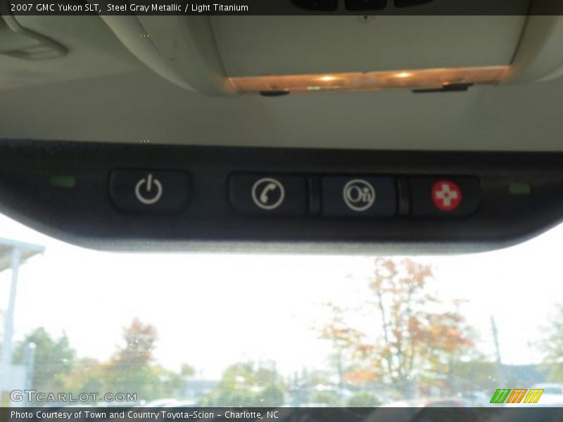 Steel Gray Metallic / Light Titanium 2007 GMC Yukon SLT