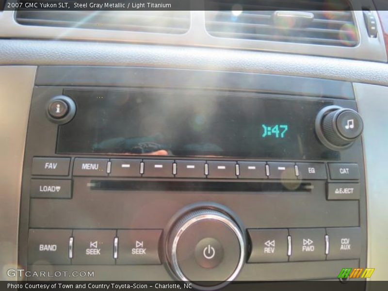 Steel Gray Metallic / Light Titanium 2007 GMC Yukon SLT