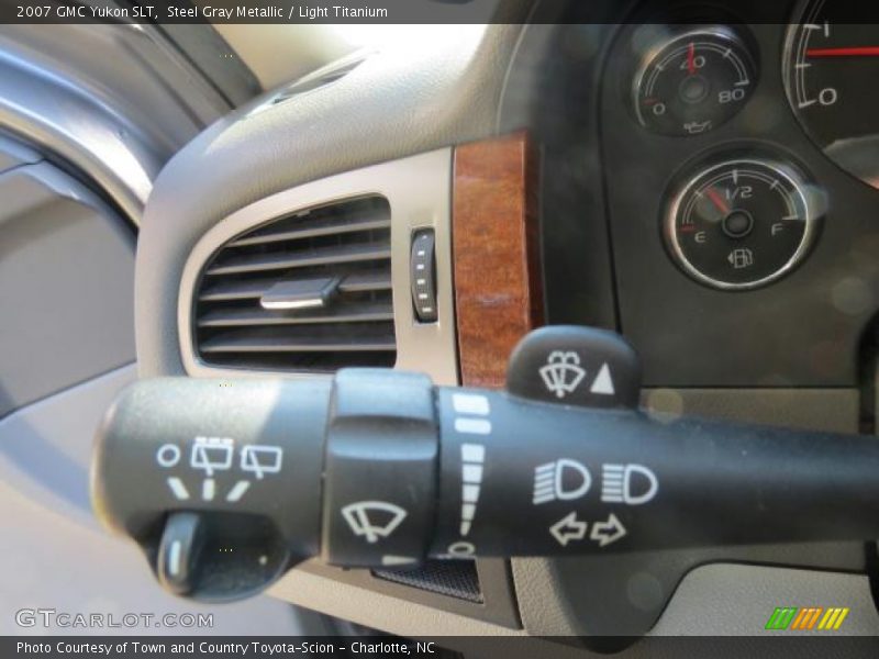 Steel Gray Metallic / Light Titanium 2007 GMC Yukon SLT