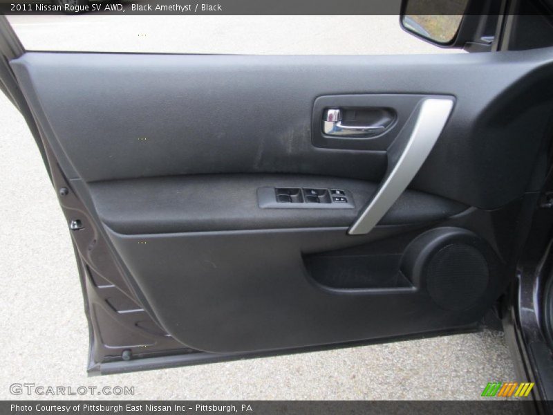 Black Amethyst / Black 2011 Nissan Rogue SV AWD