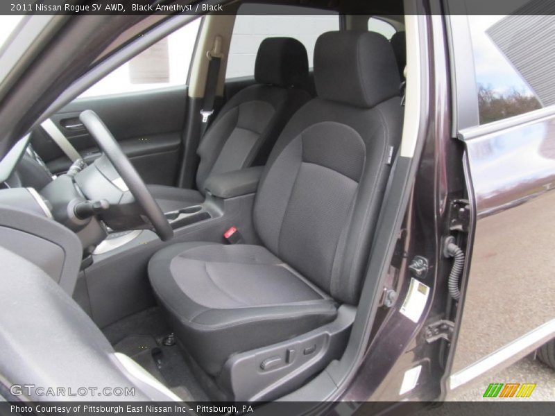 2011 Rogue SV AWD Black Interior