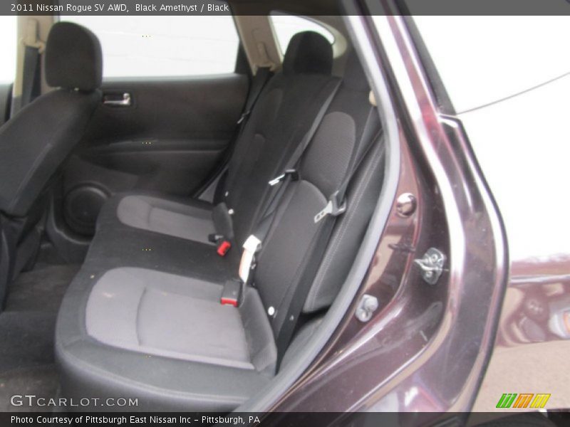 Black Amethyst / Black 2011 Nissan Rogue SV AWD