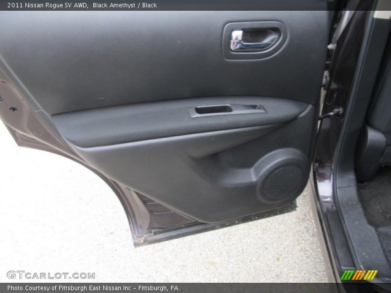 Black Amethyst / Black 2011 Nissan Rogue SV AWD