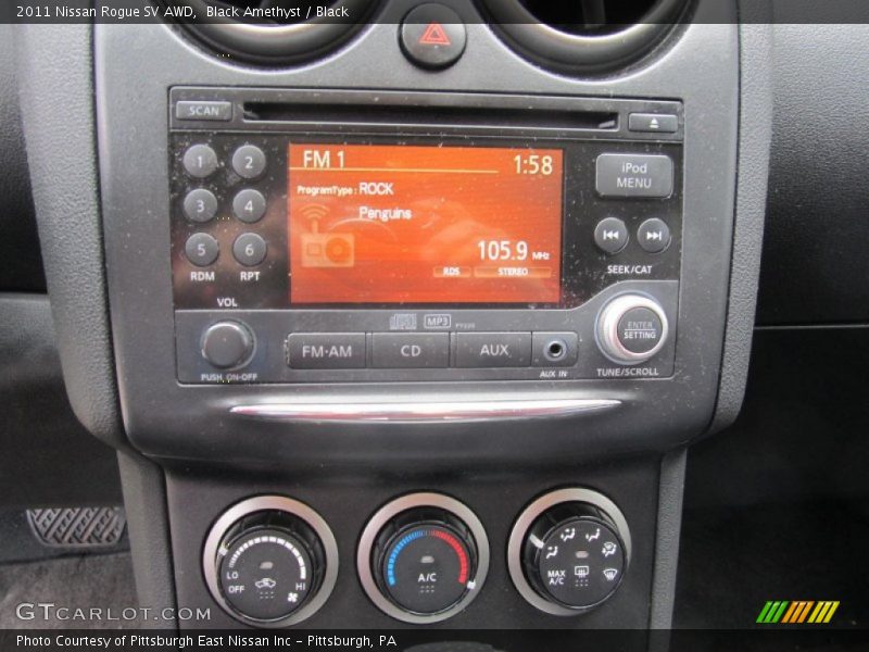 Controls of 2011 Rogue SV AWD