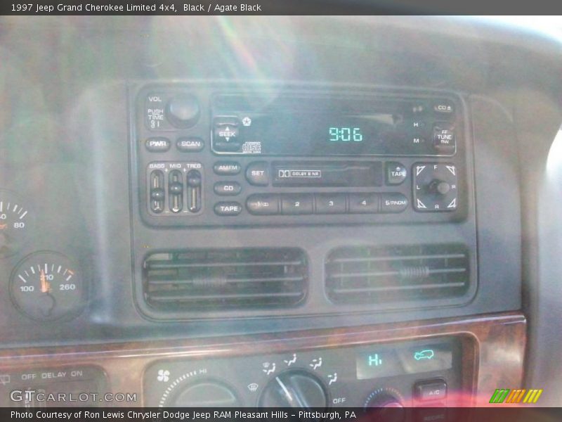 Black / Agate Black 1997 Jeep Grand Cherokee Limited 4x4