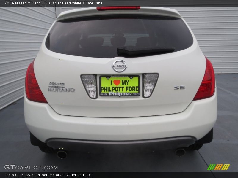 Glacier Pearl White / Cafe Latte 2004 Nissan Murano SE