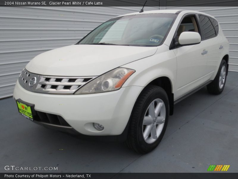 Glacier Pearl White / Cafe Latte 2004 Nissan Murano SE