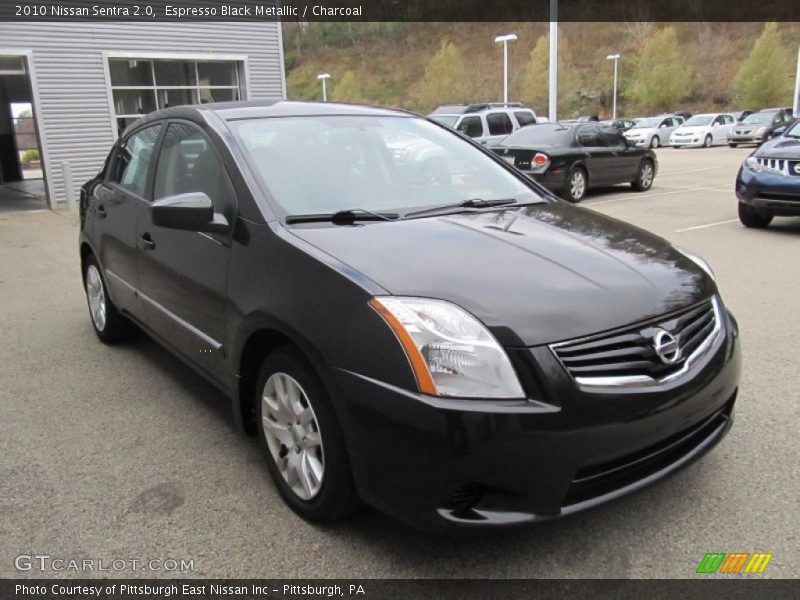 Espresso Black Metallic / Charcoal 2010 Nissan Sentra 2.0