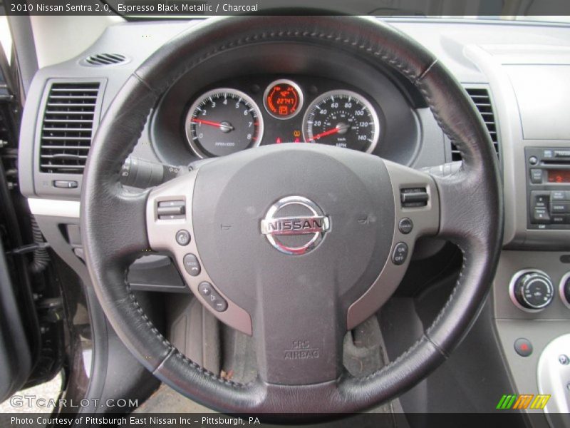 Espresso Black Metallic / Charcoal 2010 Nissan Sentra 2.0