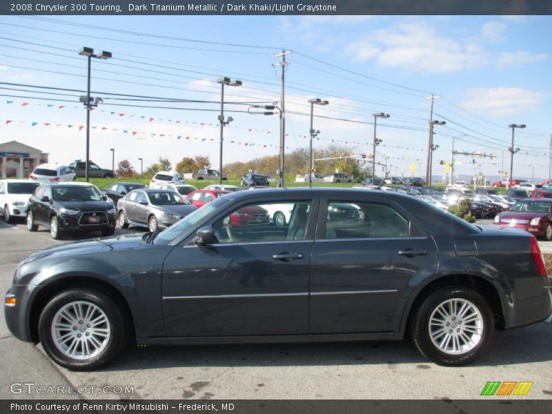 Dark Titanium Metallic / Dark Khaki/Light Graystone 2008 Chrysler 300 Touring