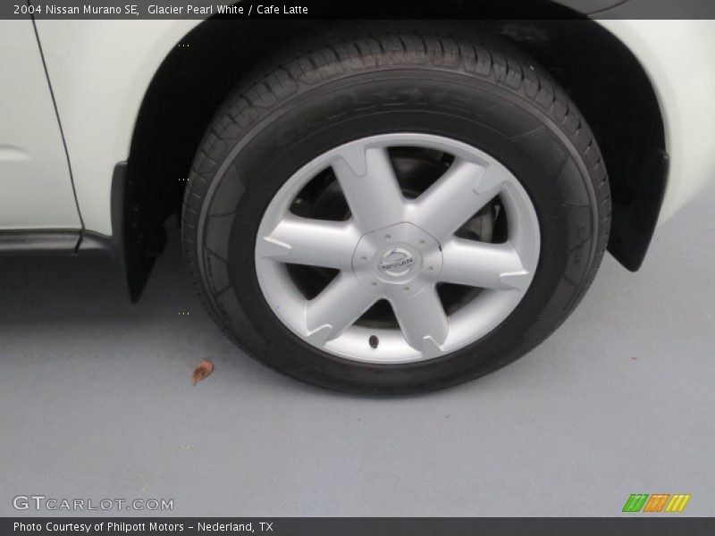 Glacier Pearl White / Cafe Latte 2004 Nissan Murano SE