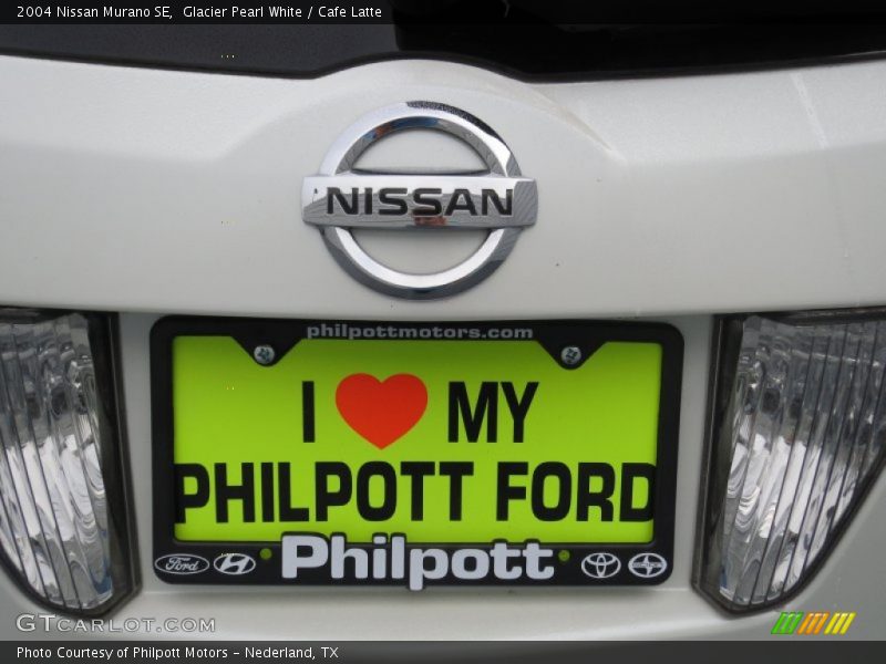 Glacier Pearl White / Cafe Latte 2004 Nissan Murano SE