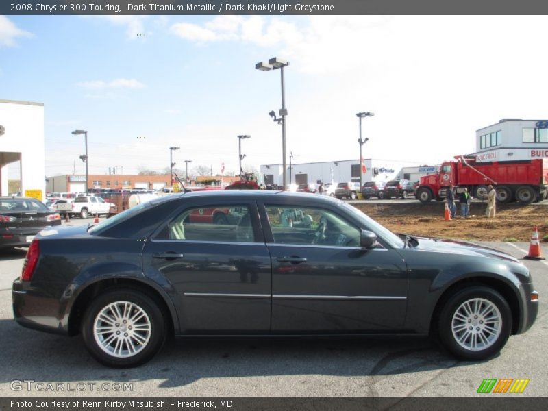Dark Titanium Metallic / Dark Khaki/Light Graystone 2008 Chrysler 300 Touring