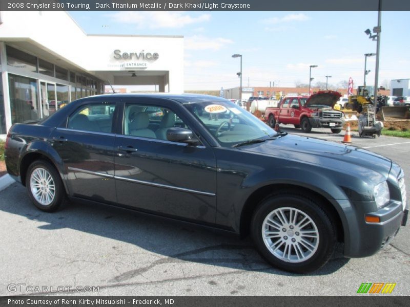 Dark Titanium Metallic / Dark Khaki/Light Graystone 2008 Chrysler 300 Touring