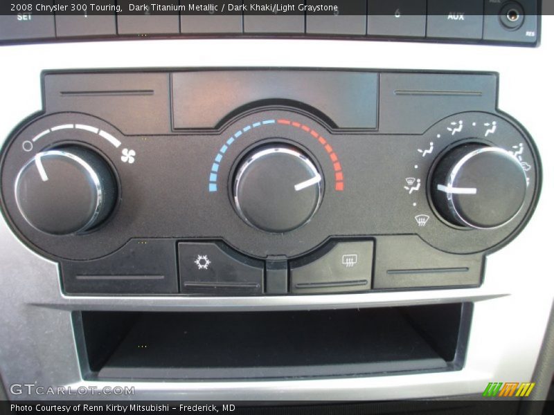 Dark Titanium Metallic / Dark Khaki/Light Graystone 2008 Chrysler 300 Touring