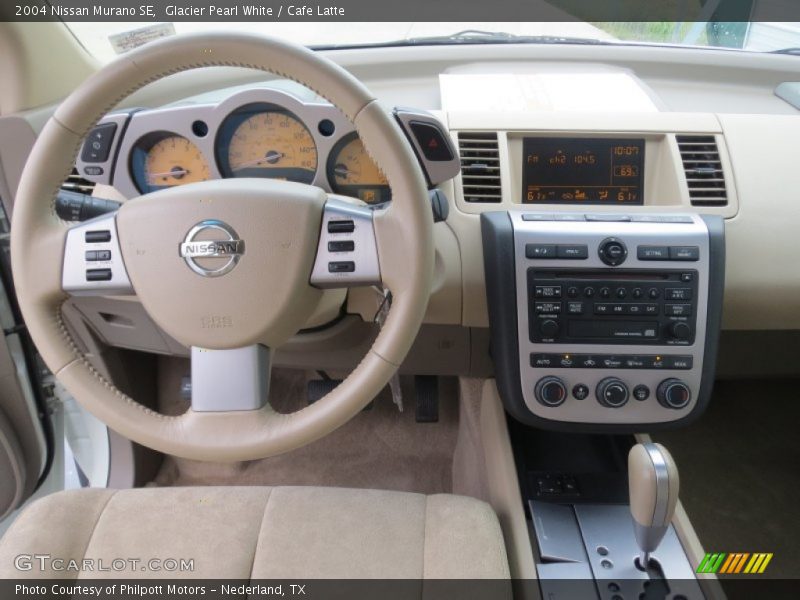 Glacier Pearl White / Cafe Latte 2004 Nissan Murano SE