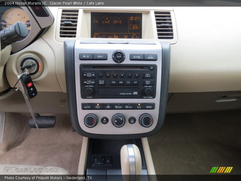 Glacier Pearl White / Cafe Latte 2004 Nissan Murano SE
