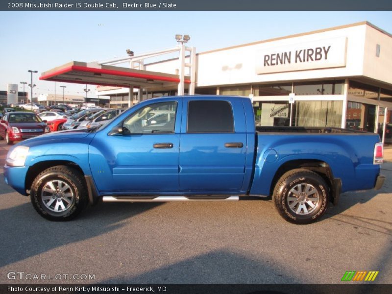 Electric Blue / Slate 2008 Mitsubishi Raider LS Double Cab