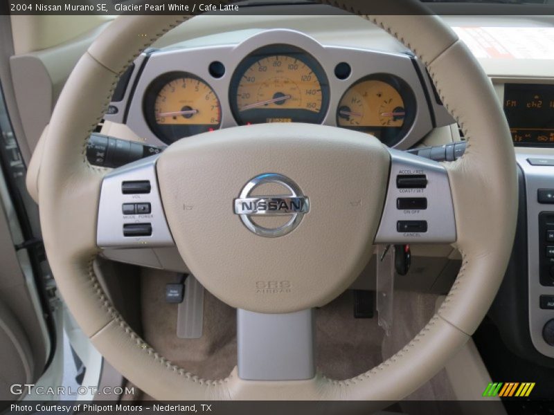 Glacier Pearl White / Cafe Latte 2004 Nissan Murano SE