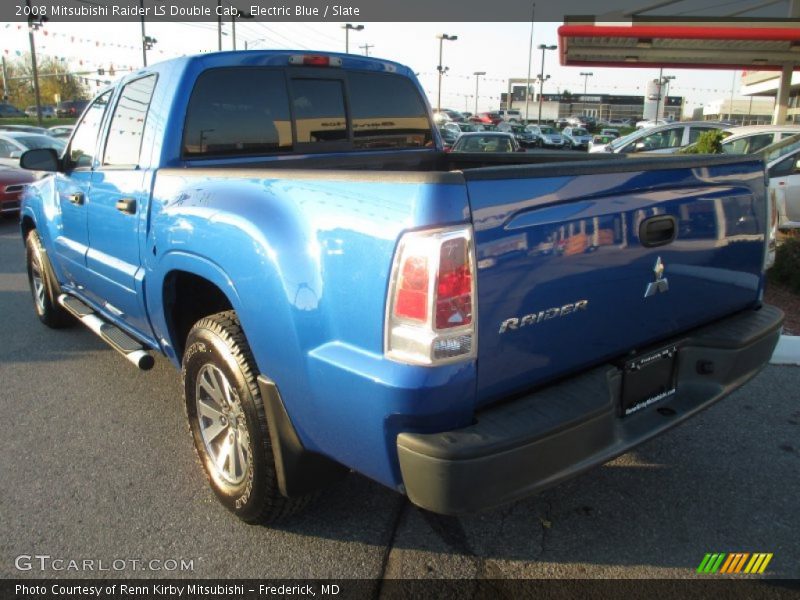 Electric Blue / Slate 2008 Mitsubishi Raider LS Double Cab