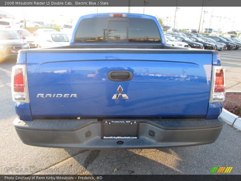 Electric Blue / Slate 2008 Mitsubishi Raider LS Double Cab