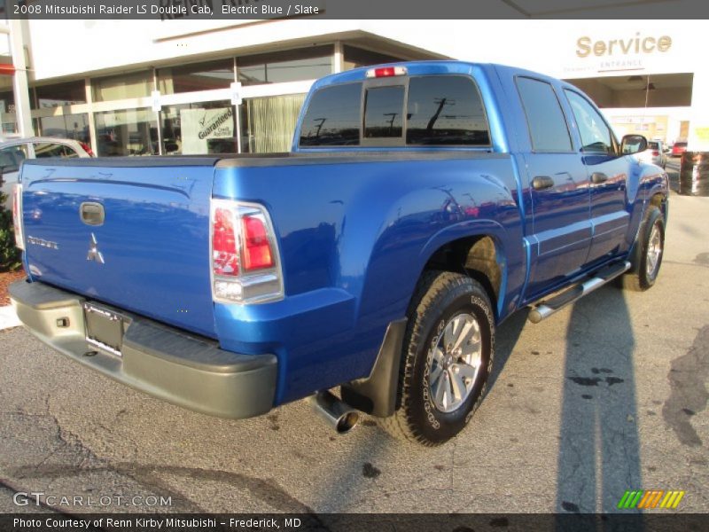 Electric Blue / Slate 2008 Mitsubishi Raider LS Double Cab