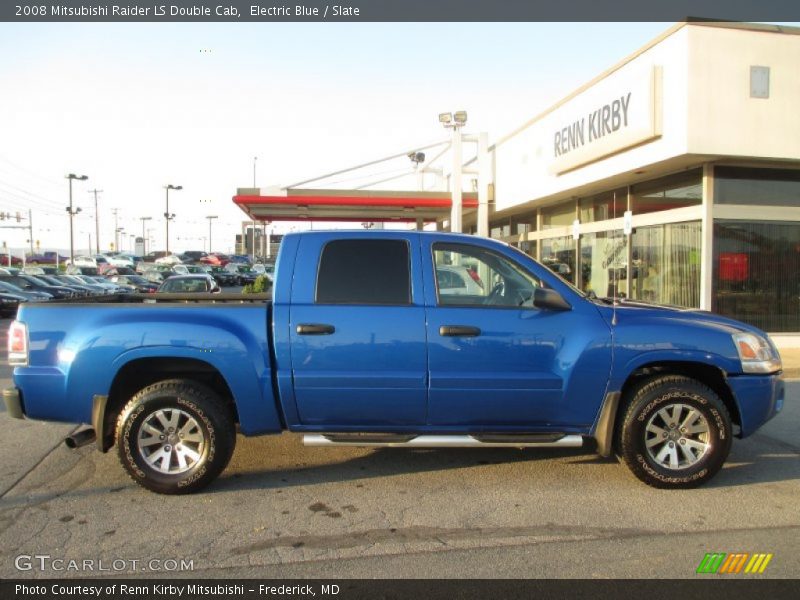 Electric Blue / Slate 2008 Mitsubishi Raider LS Double Cab