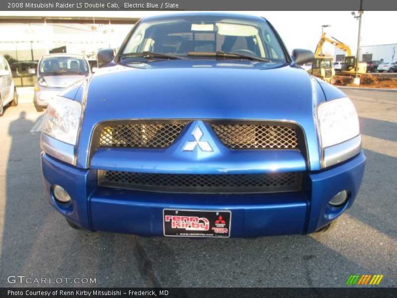 Electric Blue / Slate 2008 Mitsubishi Raider LS Double Cab