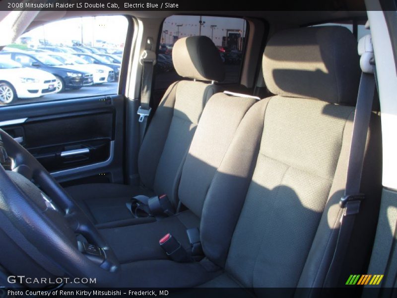Electric Blue / Slate 2008 Mitsubishi Raider LS Double Cab